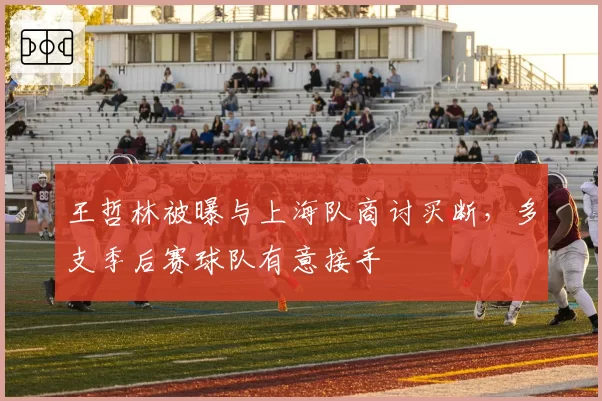 王哲林被曝与上海队商讨买断，多支季后赛球队有意接手