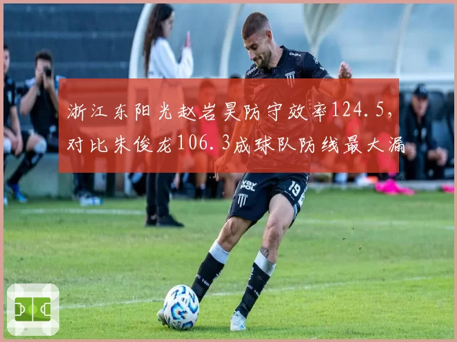 浙江东阳光赵岩昊防守效率124.5，对比朱俊龙106.3成球队防线最大漏洞