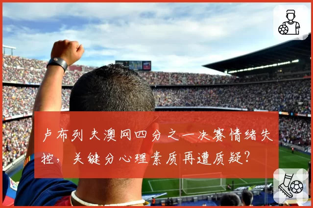 卢布列夫澳网四分之一决赛情绪失控，关键分心理素质再遭质疑？